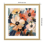 Framed Art Garden Bloom Abstract Bouquet III by The Creative Bunch Studio