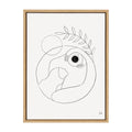 Sylvie Morning Coffee Hug Framed Canvas by Maggie Stephenson