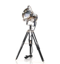 15.5 X 15.5 X 29 Alum Spot Light On Wooden Stand