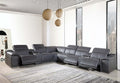 154 X 200 X 162.2 Dark Grey Power Reclining 8Pc Sectional