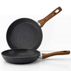 CasaFoyer 8-Inch Non-Stick Egg Frying Pan with Induction Base - Ideal for Steak, Bacon, Hot-Dogs, and Burgers