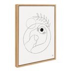 Sylvie Morning Coffee Hug Framed Canvas by Maggie Stephenson