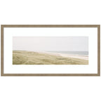 Peaceful and Serene Coastal Landscape by The Creative Bunch Studio Framed Wall Art Print