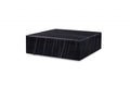 35 Black Genuine Marble And Brass Square Coffee Table