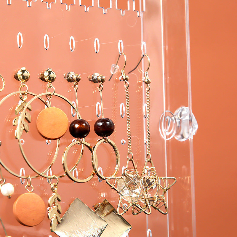 CasaFoyer Acrylic Transparent Jewelry & cosmetic Storage Box with Drawers