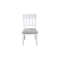 Donham Set of 2 Side Chairs, White