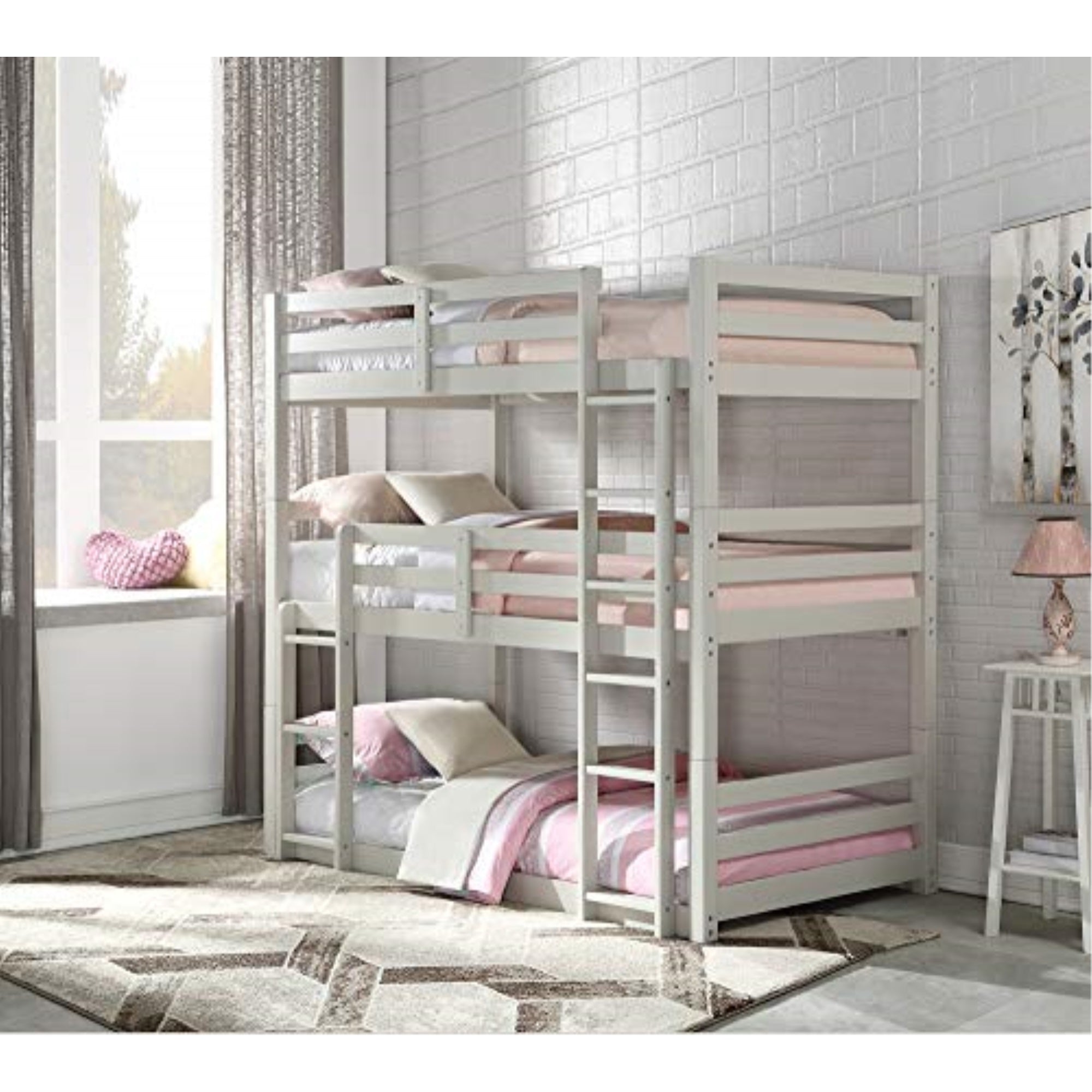 Acme Ronnie Wood Triple Bunk Bed - Thumbnail 2