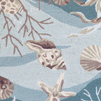 HomeRoots 90 X 90 Seafoam Polyester Rug