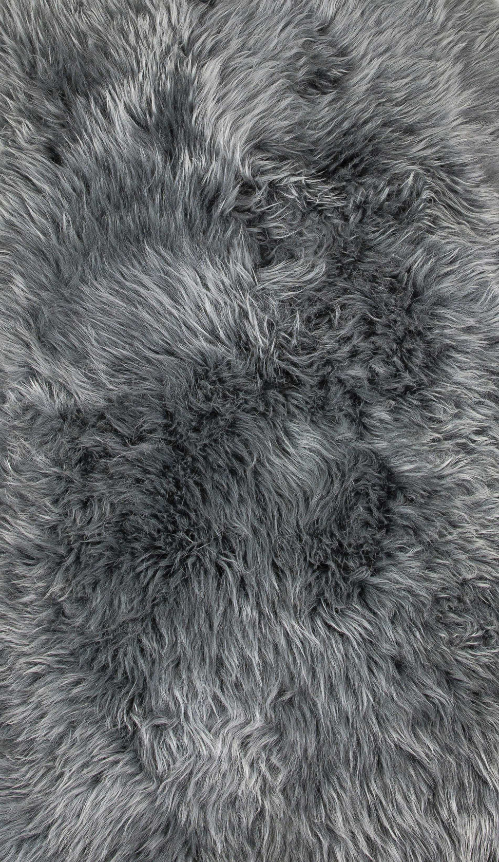 HomeRoots 2' X 3' Warm Gray New Zealand Natural Sheepskin Rug