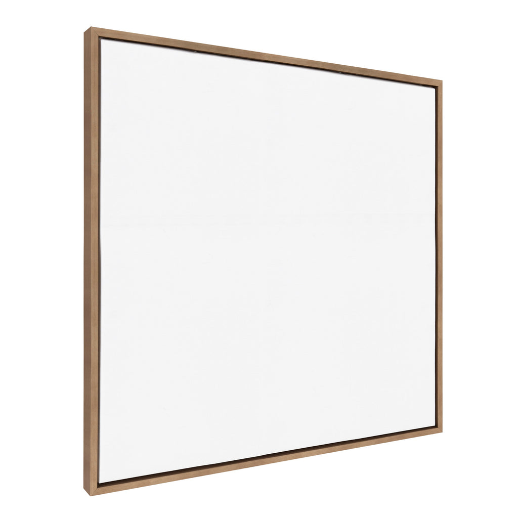Sylvie Blank Framed Canvas 30x30