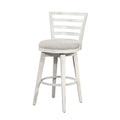 Meadowbrook Bar Height Swivel Stool - Whitewashed