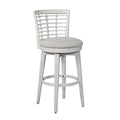 Beach Comber Bar Height Swivel Stool - Weathered White