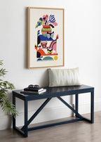 Sylvie 3 Cats Framed Canvas by Rachel Lee of My Dream Wall