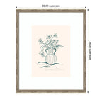 Framed Art Garden Floral by Kate Aurelia Holloway
