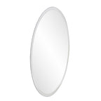 HomeRoots 28' X 28' Minimalist Round Mirror with Beveled Edge