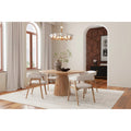 Cove Round Dining Table, Natural