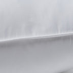 HomeRoots White 100% Cotton Lux Sateen Down Alternative King Size Firm Pillow