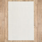 HomeRoots PVC Coated Polyester 10' x 13' Standard Beige Non Slip Rug Pad