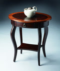 Cherry Nouveau Oval Accent Table