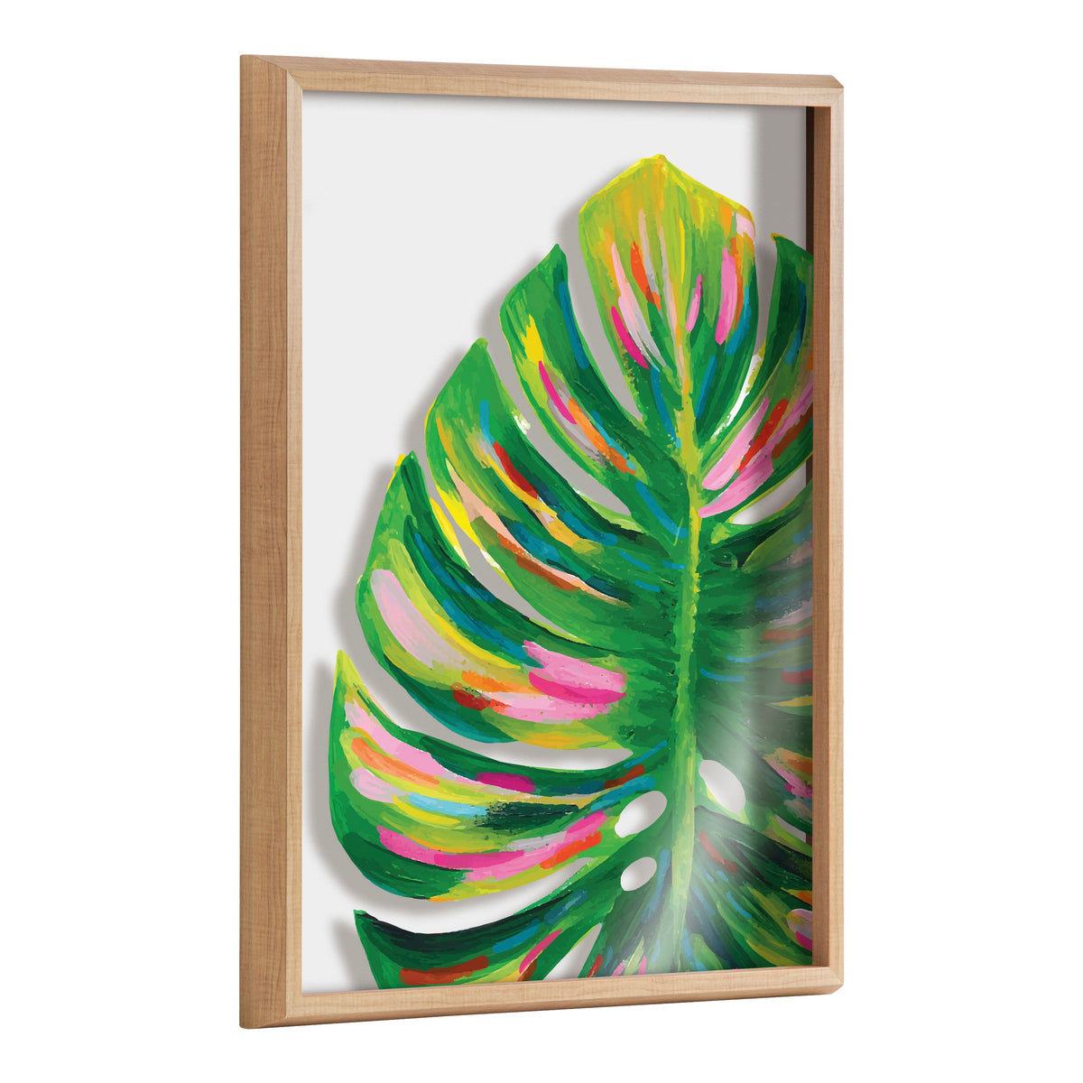 Blake Monstera Framed Printed Art by Jessi Raulet of Ettavee