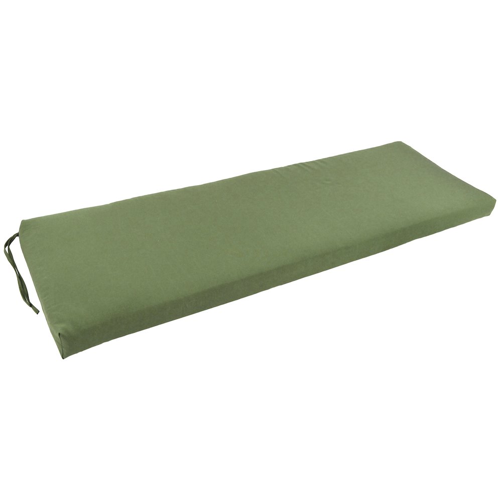 54inch by 19inch Solid Twill Bench Cushion