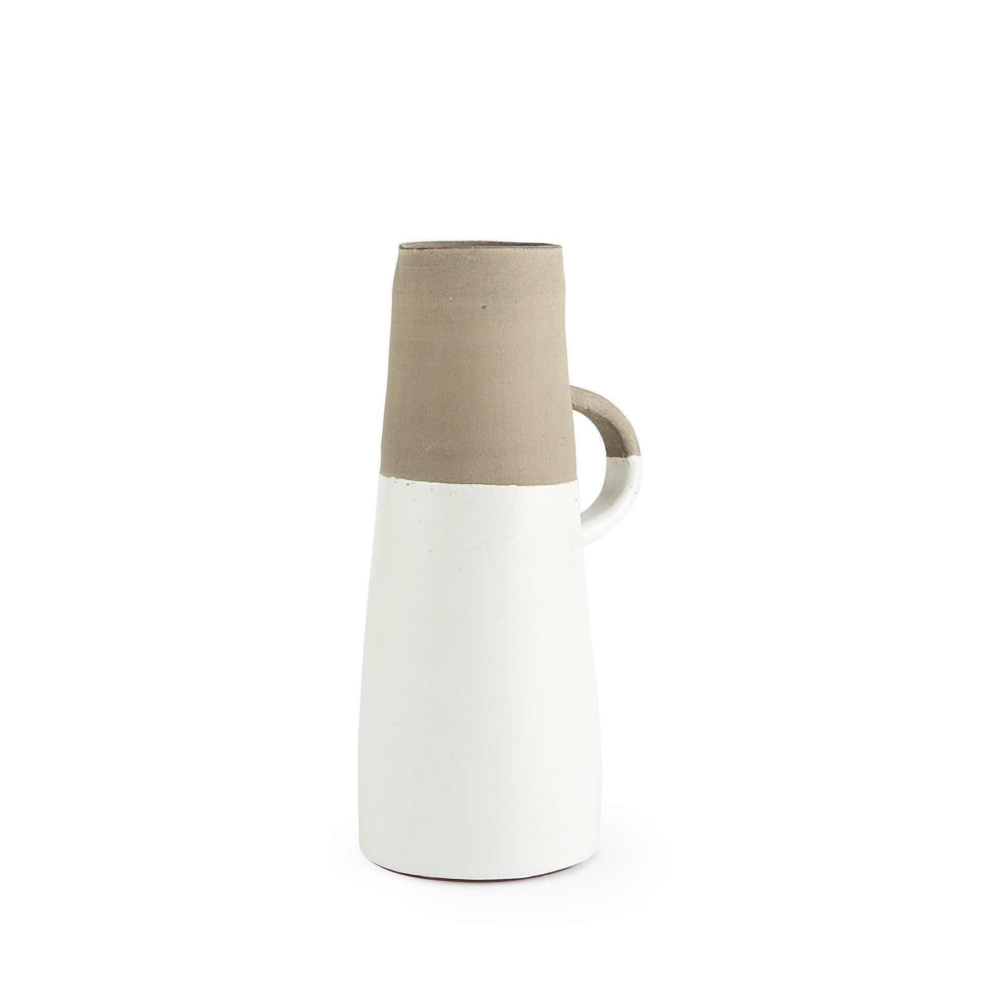 14 Rustic Organic White And Natural Decorative Jug