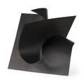 18 Contempo Antiqued Black Abstract Sculpture
