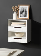 Hutton Floating Wall Shelf with Drawer