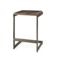 26 Warm Brown Cheeky Wood And Metal Counter Stool
