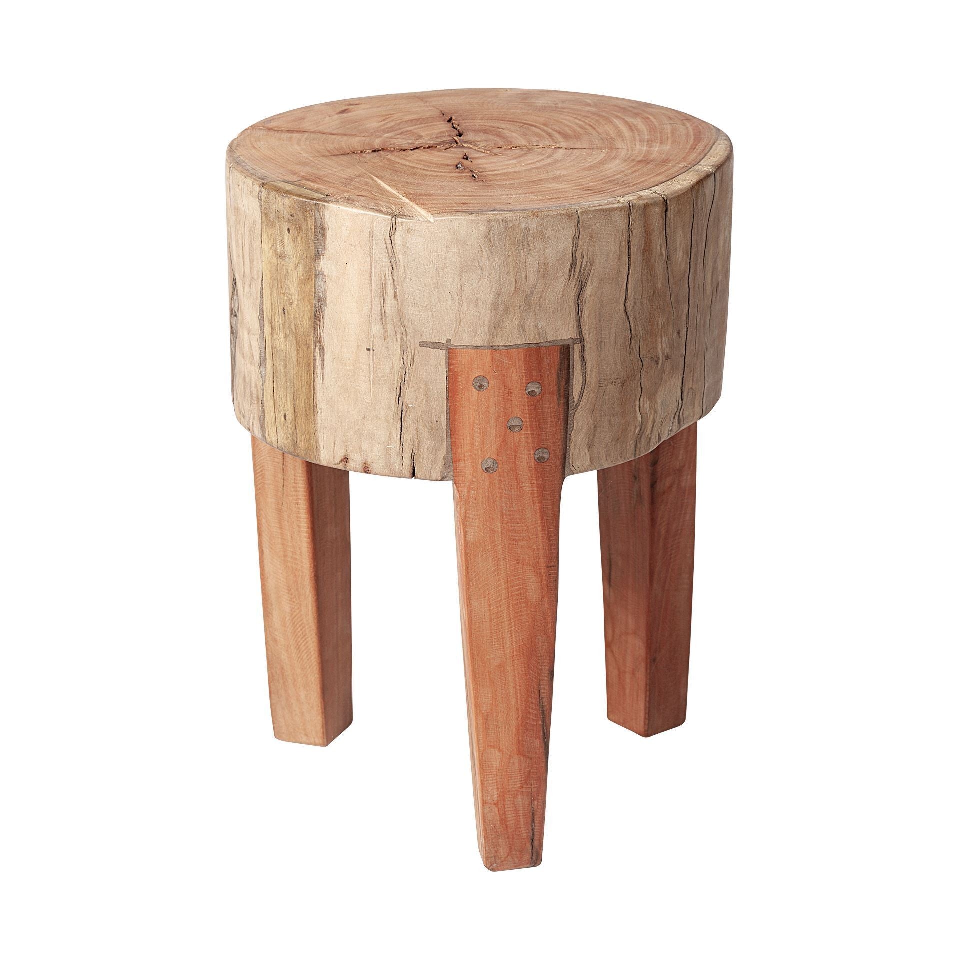 Modern Farmhouse 18 Reclaimed Wood Stool