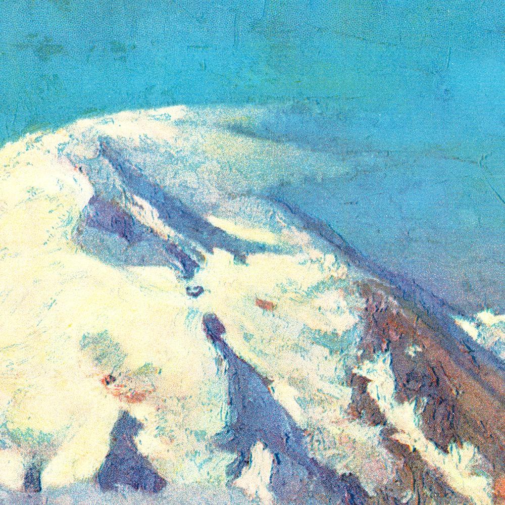 36 X 48 Mt. St. Helens C1920S Vintage Travel Poster Wall Art