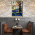 36 x 54 West Point New York c1920s Vintage Travel Poster Wall Art