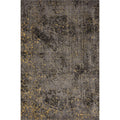 8 x 10 Gray and Yellow Abstract Sprinkle Area Rug