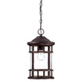 Antique Bronze Canister Hanging Light