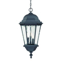 Telfair 3-Light Matte Black Hanging Light