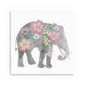 20 Floral Elephant Canvas Wall Art