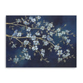 24 x 18 Watercolor Midnight Bird Rendevouz Canvas Wall Art