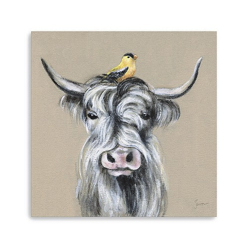 30 Cute Highland Cow Canvas Wall Art