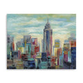 30 x 24 Vibrant NYC Skyline Canvas Wall Art