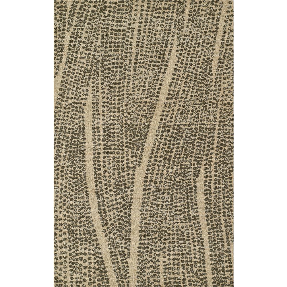 Contemporary Runner Area Rug, Natural, 23 Inch  X 8 Runner