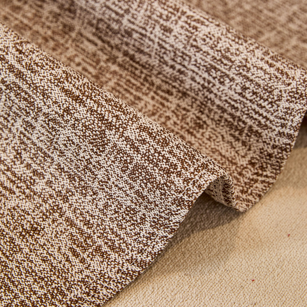 Linen-Look Textured Couch Throw Cover, Breathable Sofa Blanket & Furniture Protector