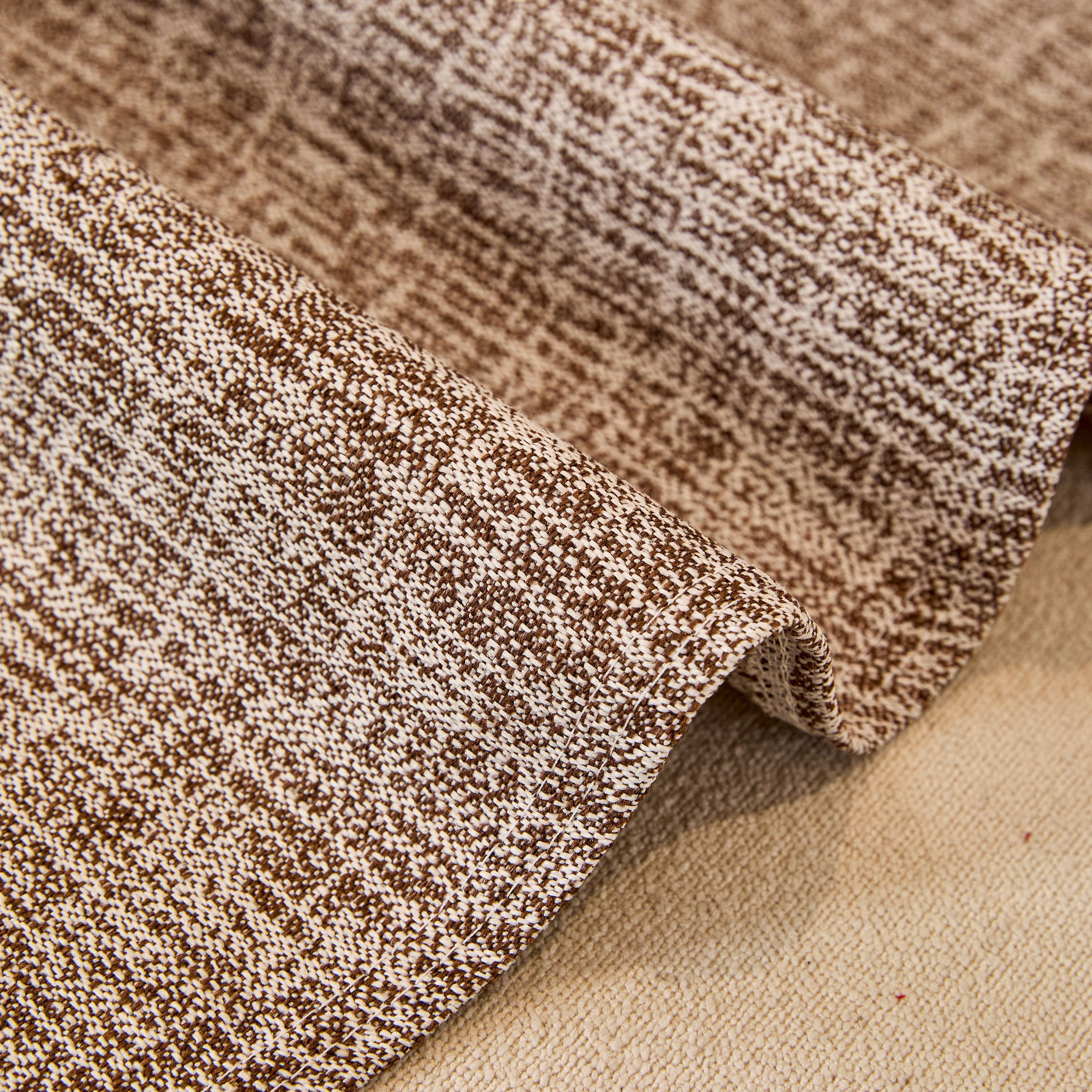 Linen-Look Textured Couch Throw Cover, Breathable Sofa Blanket & Furniture Protector