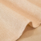 Linen-Look Textured Couch Throw Cover, Breathable Sofa Blanket & Furniture Protector
