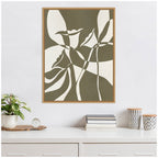Sylvie Bound by Beauty 4 Framed Canvas by Shatha Al Dafai