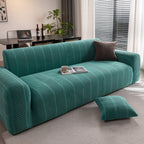 High Stretch Chevron Sofa Cover, Soft Washable Textured Jacquard Slipcover for Couch