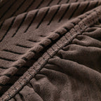 High Stretch Chevron Sofa Cover, Soft Washable Textured Jacquard Slipcover for Couch