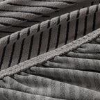 High Stretch Chevron Sofa Cover, Soft Washable Textured Jacquard Slipcover for Couch