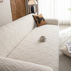 High Stretch 3D Jacquard Sofa Slipcovers, Pet Friendly Non Slip Sofa Cover Washable