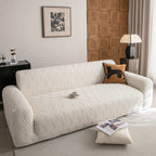 High Stretch 3D Jacquard Sofa Slipcovers, Pet Friendly Non Slip Sofa Cover Washable
