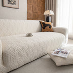 High Stretch 3D Jacquard Sofa Slipcovers, Pet Friendly Non Slip Sofa Cover Washable